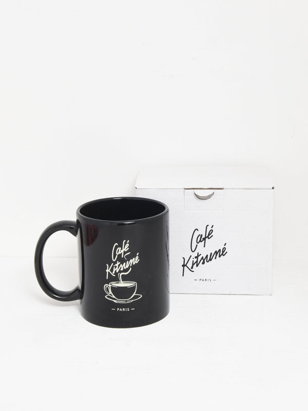 CAFE KITSUNE COFFEE CUP MUG_BLACK P199